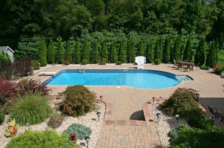 10B Keyhole Inground Pool - Lee, MA