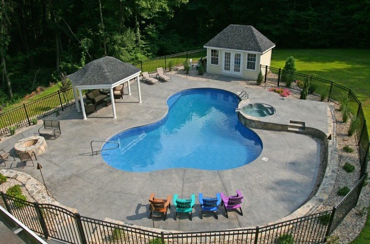 24C Lagoon Inground Pool - Stockbridge, MA