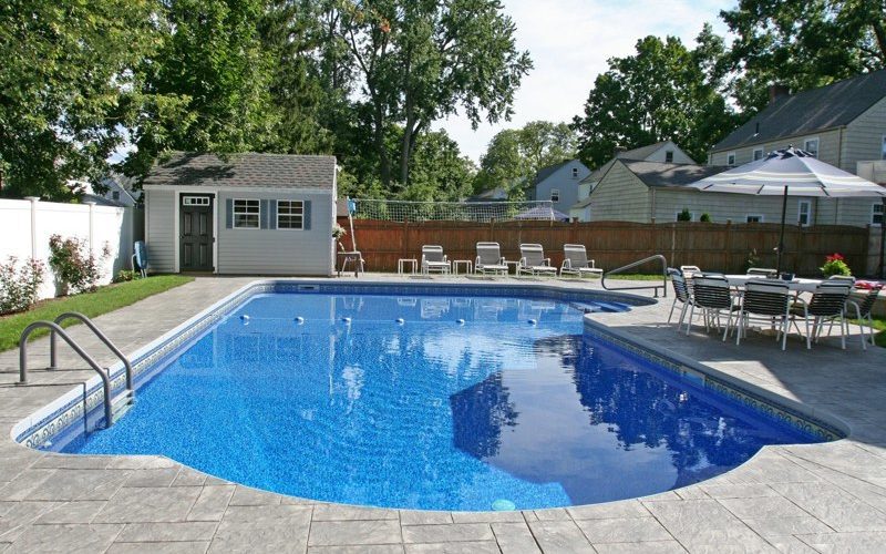 2D True L Roman Inground Pool - Germantown, NY