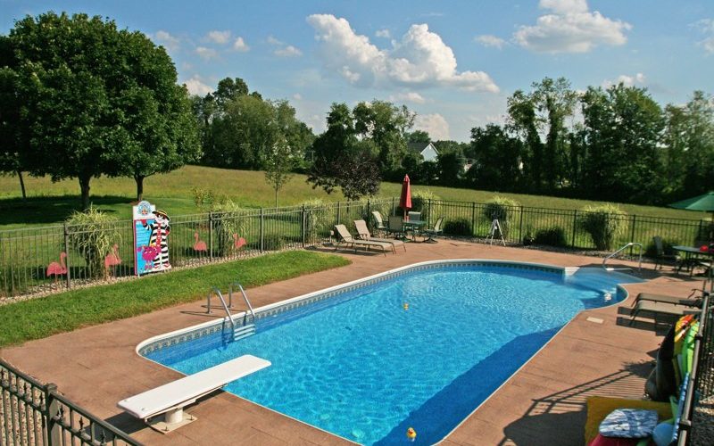 4A Keyhole Inground Pool - Stuyvesant, NY