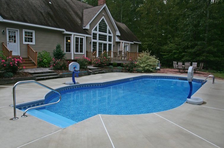 7C Keyhole Inground Pool - Valatie, NY