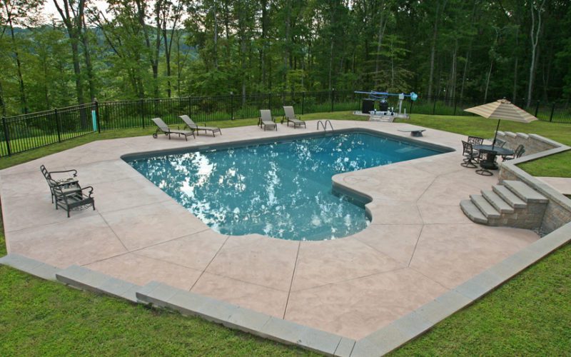 7C True L Inground Pool - Copake, NY