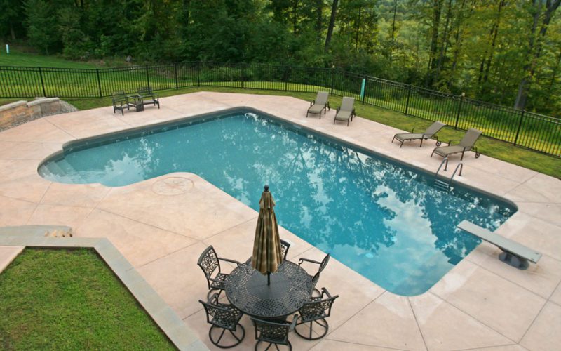 7G True L Inground Pool - Copake, NY
